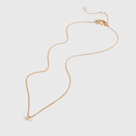 ALL SAINTS Layla Semi-Precious Crystal Quartz Necklace - Picture 4 of 5